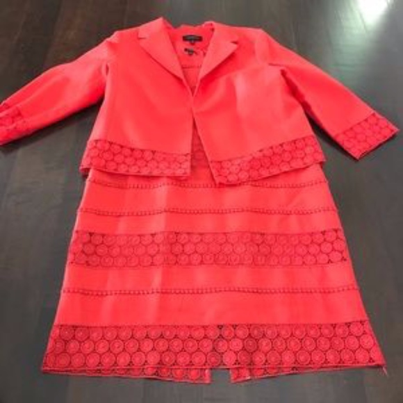 Talbots Dresses & Skirts - Talbots Eyelet Dress and Jacket Set
